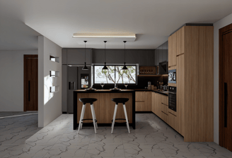 Espacio interior contemporáneo diseñado por Kastros