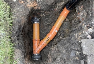 Full drain pipe replacement repair