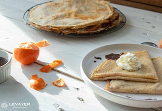 crêpes chocolat mandarines