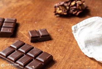 carrés de chocolat