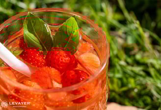 cocktail Sirop de Fraises