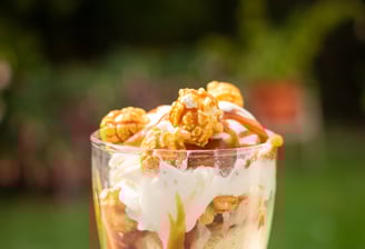 glace caramel pop-corn