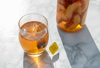 ice tea pêche