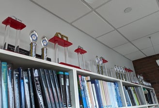 a lot of awards at various robotics competitions