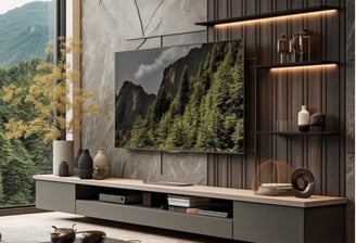 Beautiful modern interior representing successful Austin home remodeling