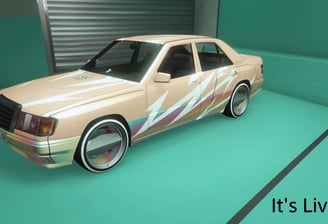 Soft Pink Champagne V-hammer Benzo