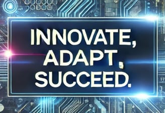 Innovate, adapt and succeed our motto