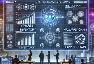 ERP Solutions like SAP, Oracle, Microsoft Dynamics