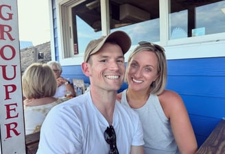 Photo of Knoxville City Council candidate Frank Ramey & his wife Kate.