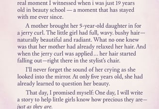 The Crown in My Curls Final Message Page 