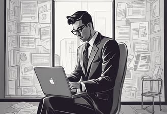 Two people are present, one assisting the other in adjusting a graduation cap and gown. Both are wearing academic robes with yellow stoles. They appear to be in an educational setting, possibly a hallway, with blurred background details.