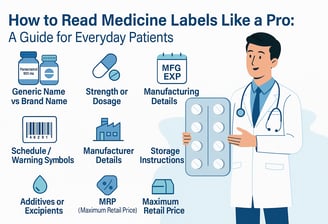 How to Read Medicine Labels Like a Pro: A Guide for Everyday Patients - Medgenerics