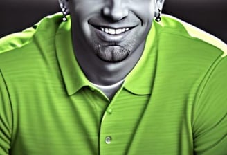 The founder of McSorley Gardens, Doug in a green shirt.