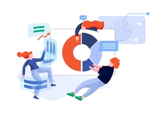 Digital marketing strategy session by BLZ IT SOLUTIONS team