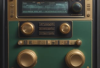 A car dashboard displays a digital infotainment system screen. The screen shows a radio interface with various channels like BBC R1, BBC R2, and BBC R6M. The current station playing is Capital DANCE with a song by Tall Paul. The interface includes options for radio, media, phone, and voice control, and the current time is displayed.