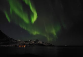 Aurores boreales Norvège Laponie