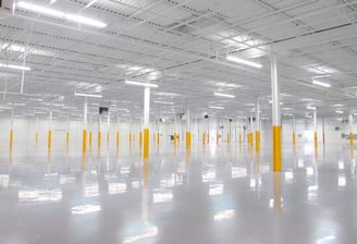 Repair of industrial premises. Automated finishing.