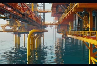 Soluciones de canal de cable en plataformas de perforación petrolera