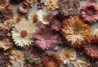 Fleurs séchées
