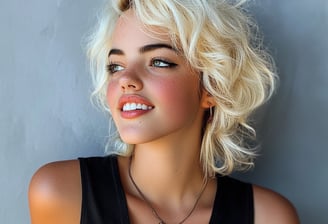 Aivy Monroe, AI music sensation, Aivy Monroe portrait