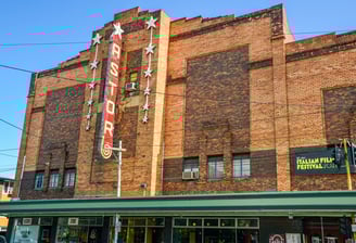 The Astor Theatre, a cinema in St Kilda, Melbourne