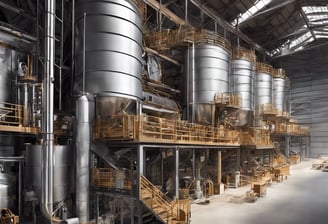 factories with smoke under cloudy sky