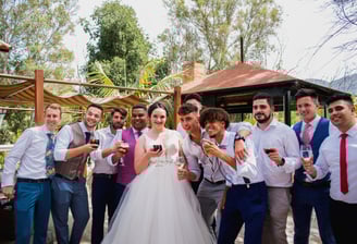 Bodas en Málaga con alegría, sabor y cercanía. Celebraciones auténticas con el toque de La Santa