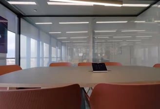 Electrochromic glass. Advantages of converting transparent glass into opaque glass with a simple cli