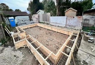 groundwork company preparing for foundation