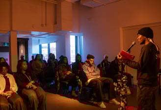 hazema spoken word Nia Centre of Arts