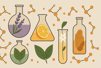 most common molecules in perfume