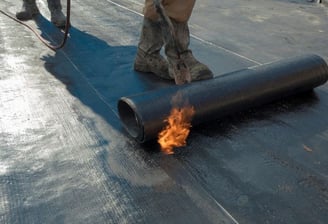 a man is standing on a flat surface of a flat surface