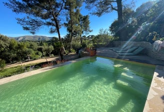 Piscine Location Maison Vacances La Courlette Marseille vue panoramique
