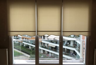 perde, pencere, cam, site uzaktan görüntüsü