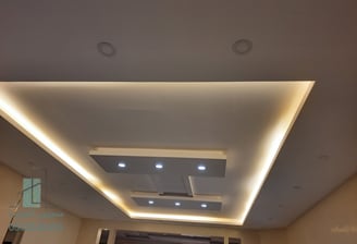 ديكورات داخلية دهانات أسقف جبس يلاط براويز جبس