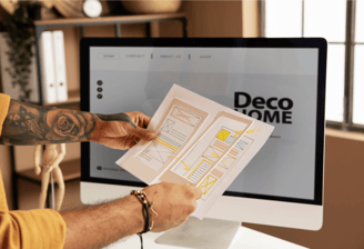 Proceso de diseño web profesional en BeitNet con estructuras de página personalizadas