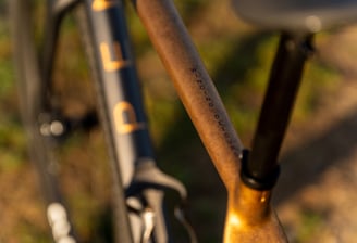 a custom painted bike OPEN WIDE in GIRONA