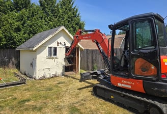 shed removal