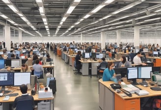 manufacturing in an indian factoy