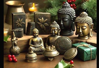 antique brass sculptures