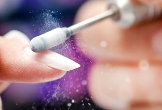 Problemas de salud producidos por el polvo de uñas.