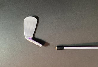 PALO DE GOLF ROTO