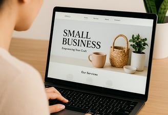 Présentez votre activité avec plusieurs pages dédiées : accueil, services, contact, à propos, etc. C