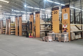 amplia variedad de materiales de construcción