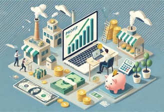 Illustration zum Thema Geld verdienen