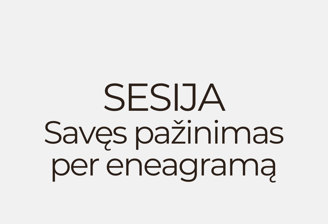 Eneagramos sesija