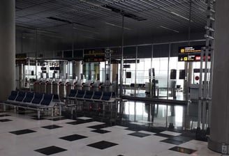 Sala de espera aeropuerto