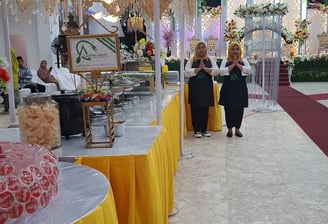Galeri foto catering pernikahan di Makassar