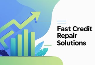 fast credit repair solutions with three major credit reporting agencies