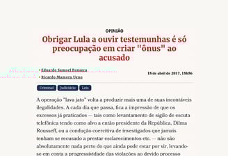 Sérgio Moro é o primeiro javaporco criado pelo STF.